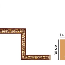 Декоративный угловой элемент DECOMASTER 157-1-1084 (300*300мм)