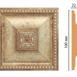 Вставка цветная DECOMASTER D209-127 (100*100*22мм)