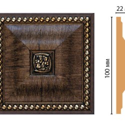 Вставка цветная DECOMASTER D209-3 (100*100*22мм)